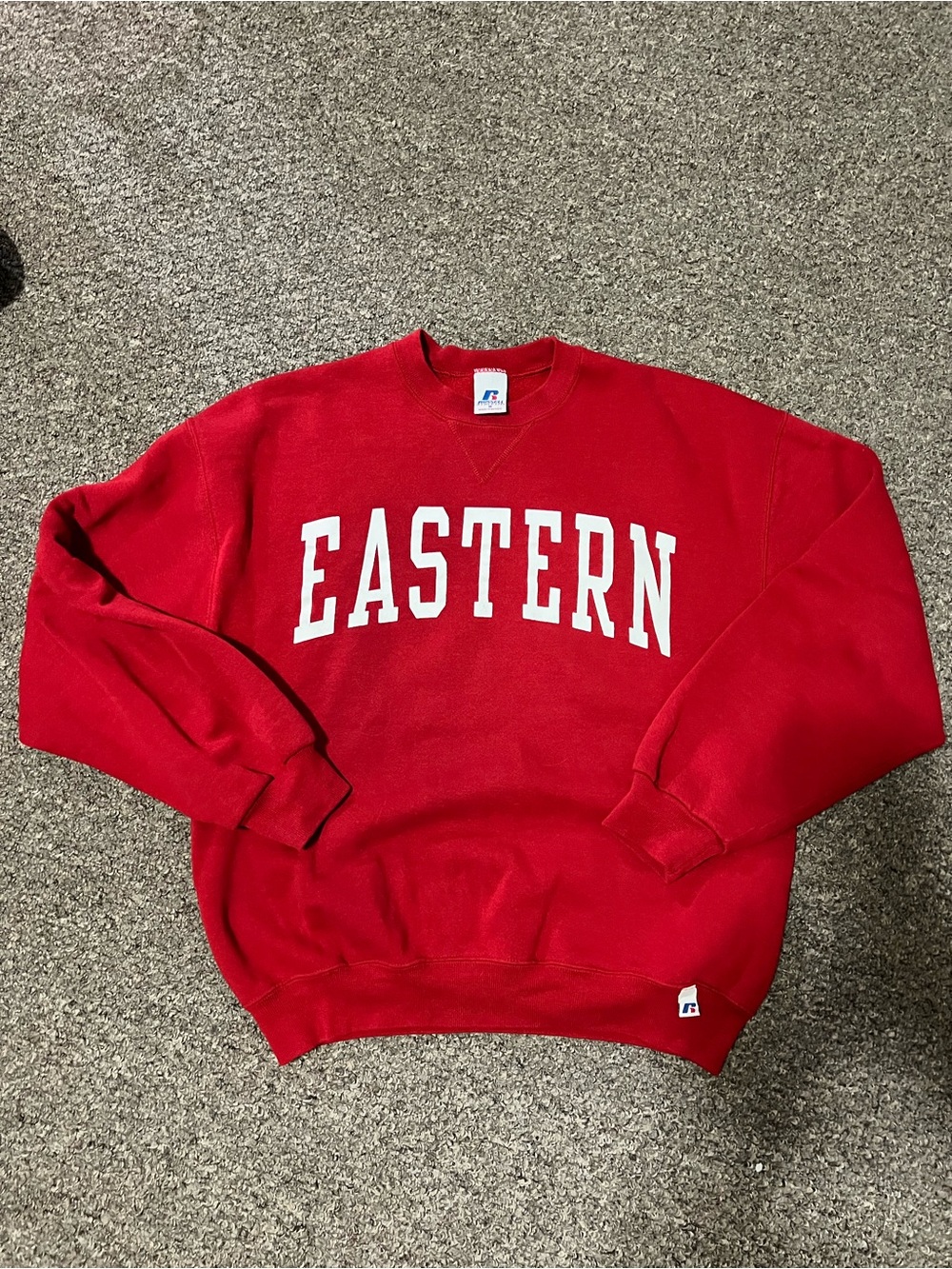 Russell Athletic Red 'EASTERN' Crewneck Sweatshirt
